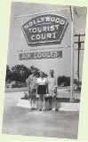 Hollywood Tourist Court - New Orleans - 1950s photograph